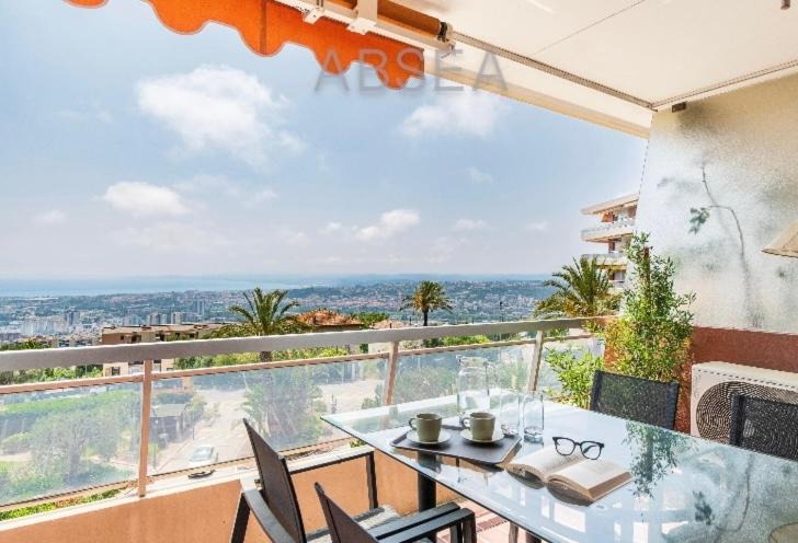 Caucade Apartment | Nice Sea View Studio Pool Terrace Parking