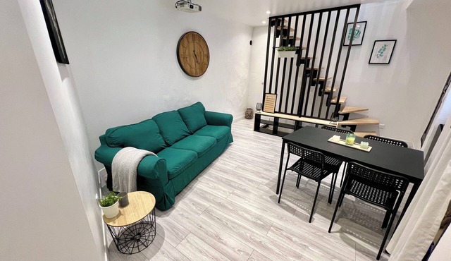 Air-conditioned village house with video projector in the heart of Seillans