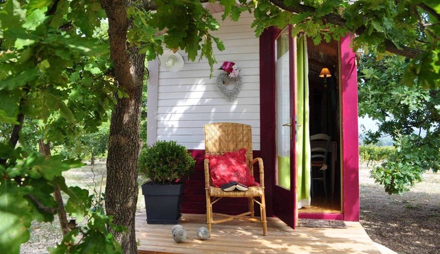 Delicious trailer fully equipped in a haven of peace - long swimming pool